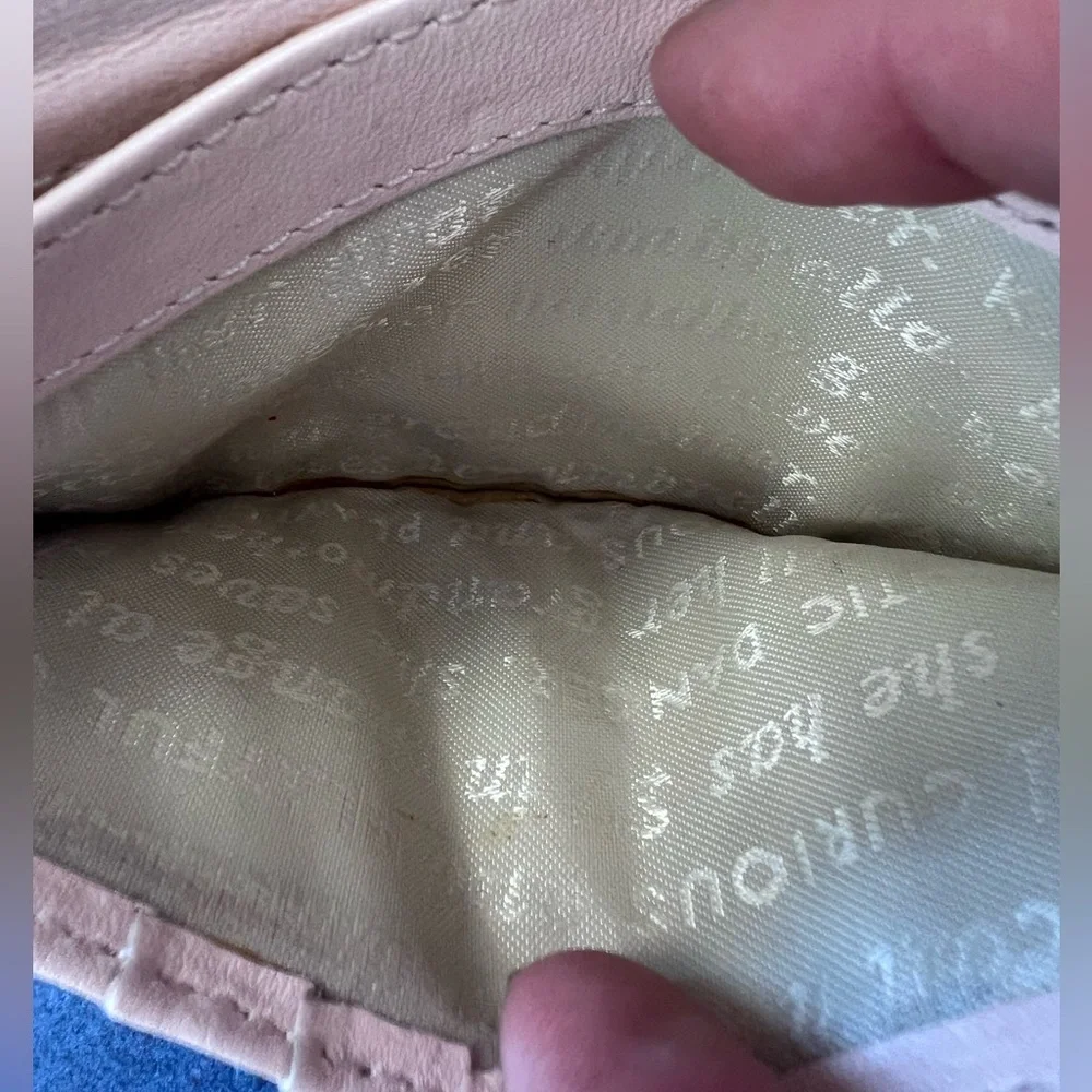 Kate Spade STORY BOOK rose Gold Metallic Wallet